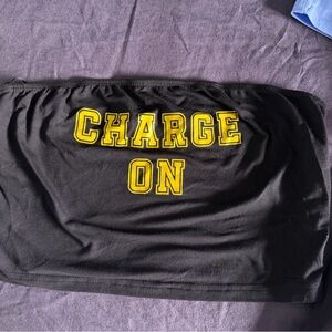 UCF Knights Charge On Strapless Top